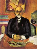 Matisse, Henri Emile Benoit - portrait of auguste pellerin